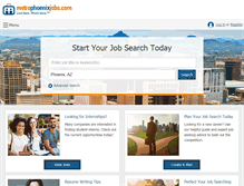 Tablet Screenshot of metrophoenixjobs.com